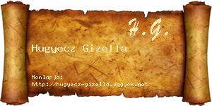 Hugyecz Gizella névjegykártya